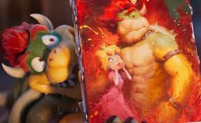 Bowser paint in Super Mario Galaxy Movie Blank Meme Template