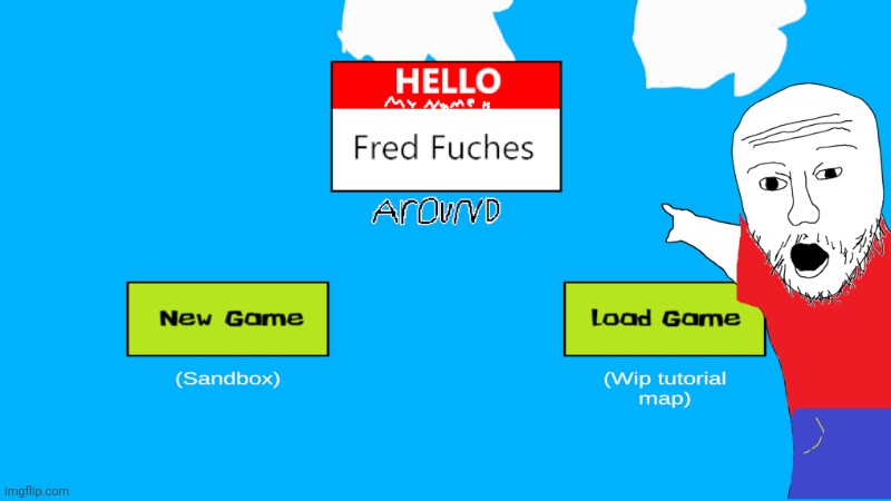 FFA menu screen | image tagged in fred fuches around | made w/ Imgflip meme maker