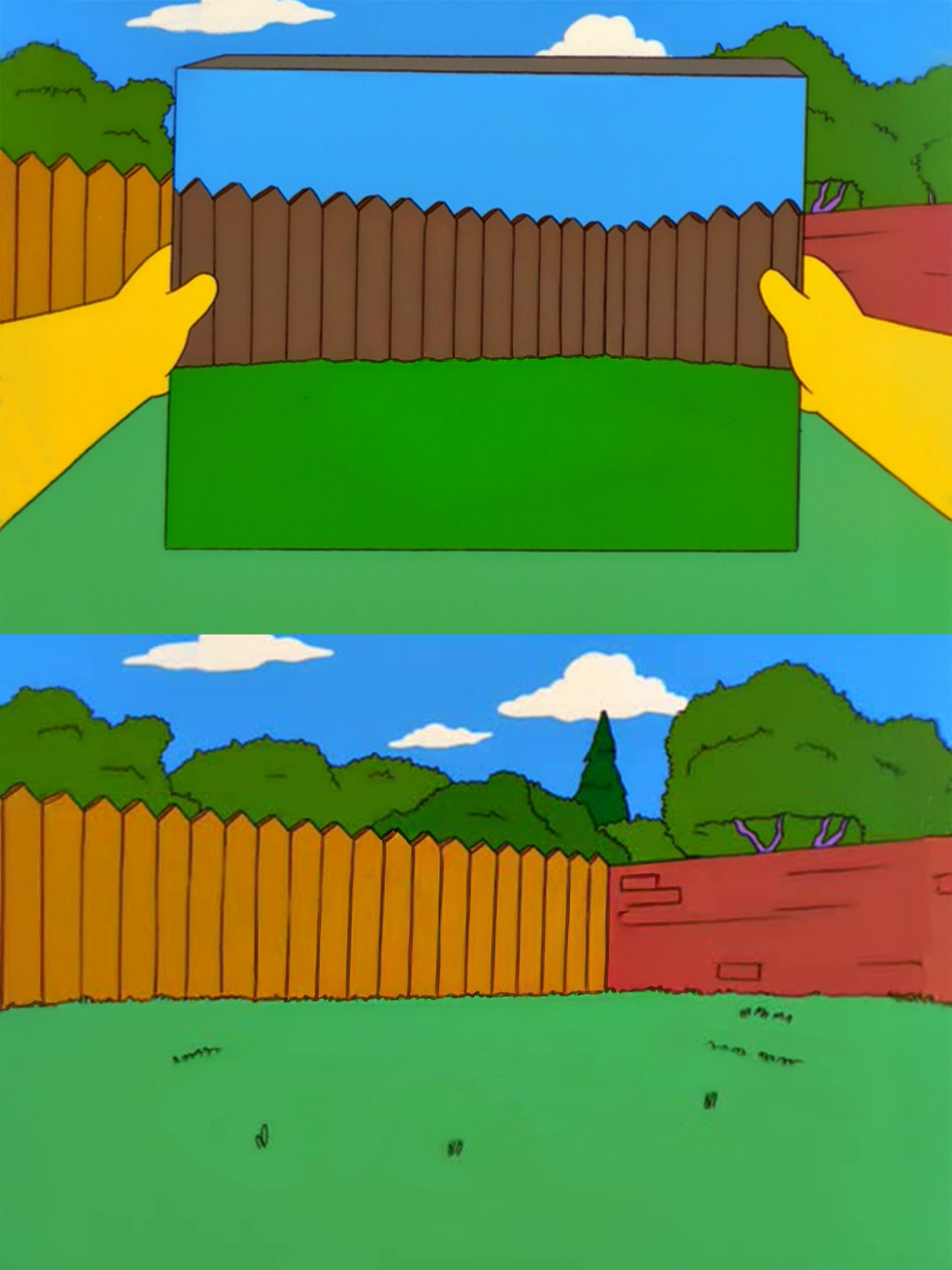 Simpsons Clear BBQ Kit Box Blank Meme Template