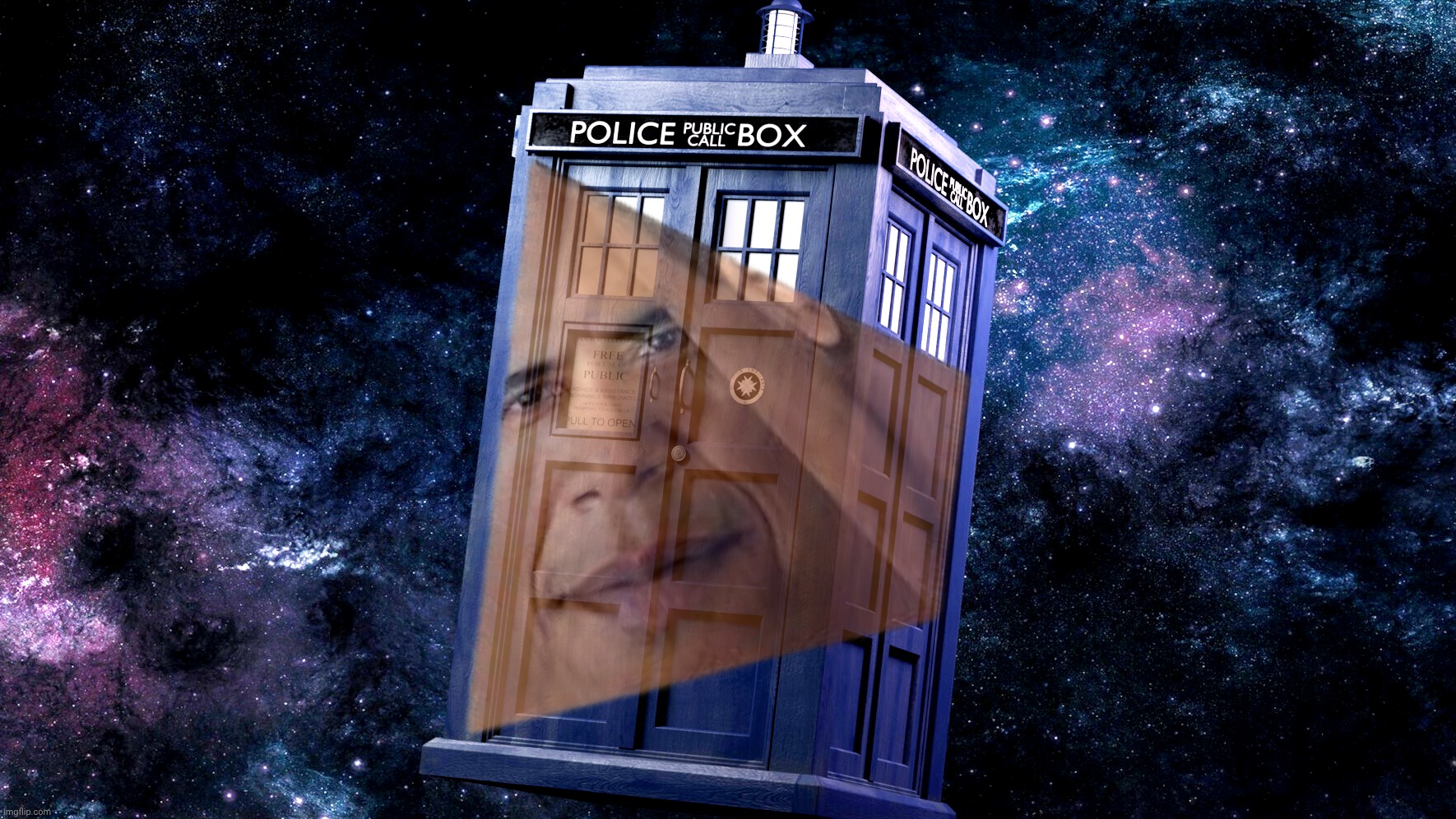 Obama TARDIS | image tagged in tardis dr who,obama,barack obama,obama tardis | made w/ Imgflip meme maker