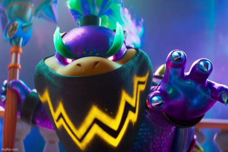 I really hope this isn’t the only Mario wonder reference | image tagged in super mario bros,wonder,bowser jr | made w/ Imgflip meme maker