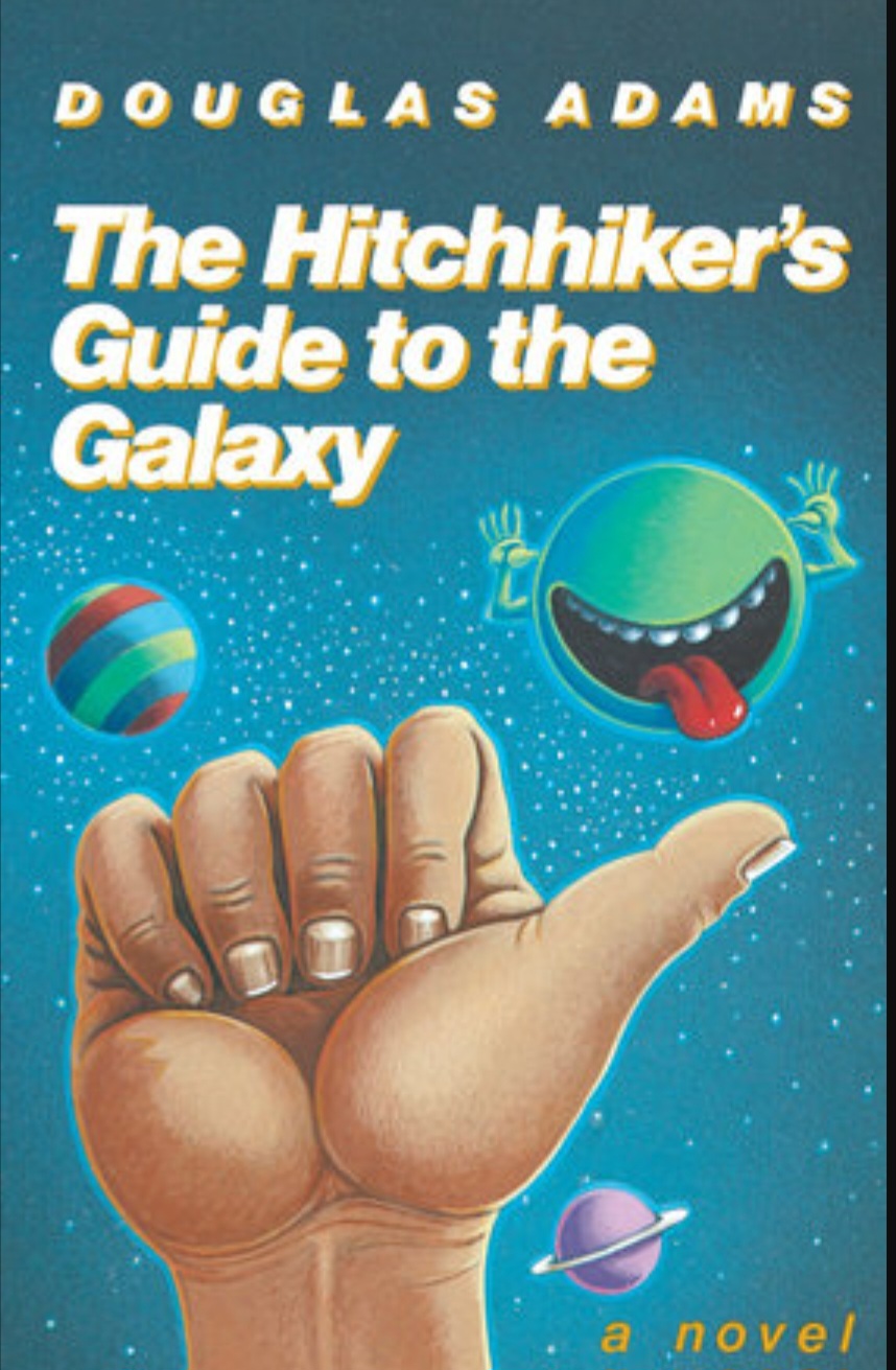 Hitchhiker's Guide to the Galaxy Blank Meme Template