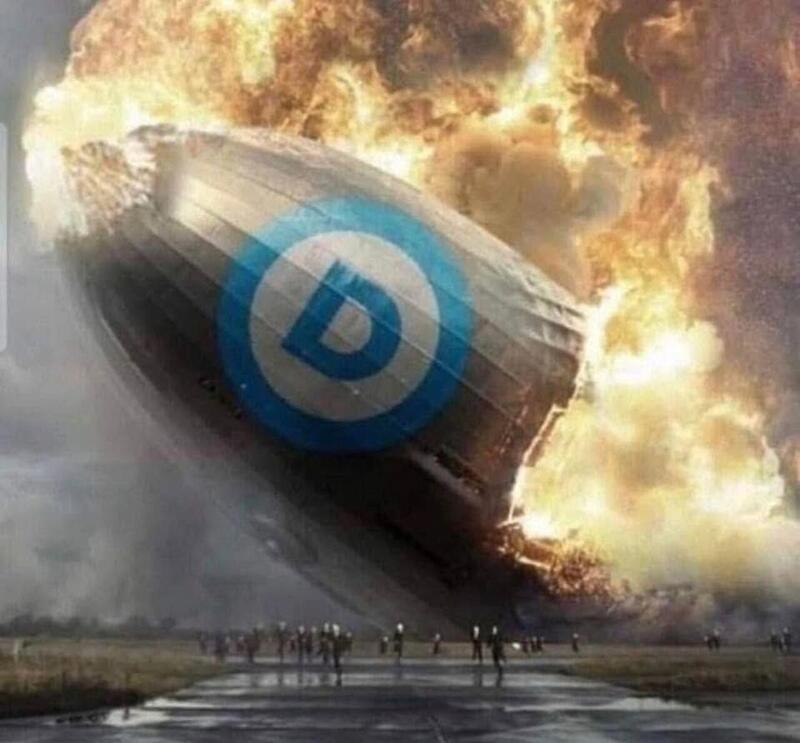 Democrat Blimp Blank Meme Template