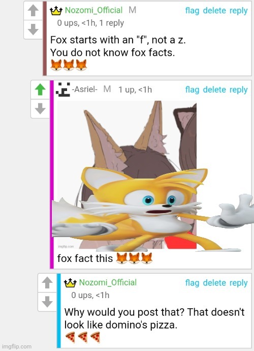 3 year old post, fox fact this | made w/ Imgflip meme maker