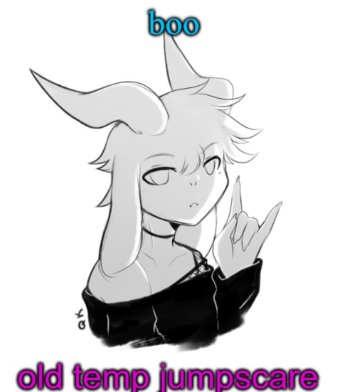 Asriel temp | boo; old temp jumpscare | image tagged in asriel temp | made w/ Imgflip meme maker