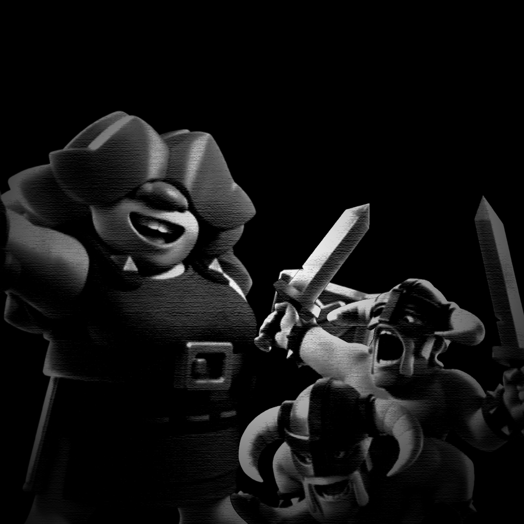 E barb rune giant Blank Meme Template