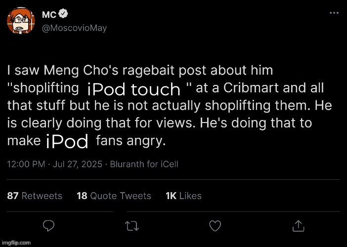 iPod touch iPod | made w/ Imgflip meme maker