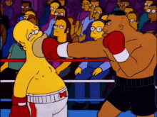 Homer Punching Bag Blank Meme Template