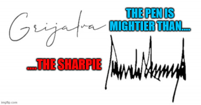 Trump taken down by a stroke of a pen | image tagged in trump taken down by a stroke of a pen,218th signature on discharge pettition,pedogate,jeffrey epstein,wonderful secret | made w/ Imgflip meme maker