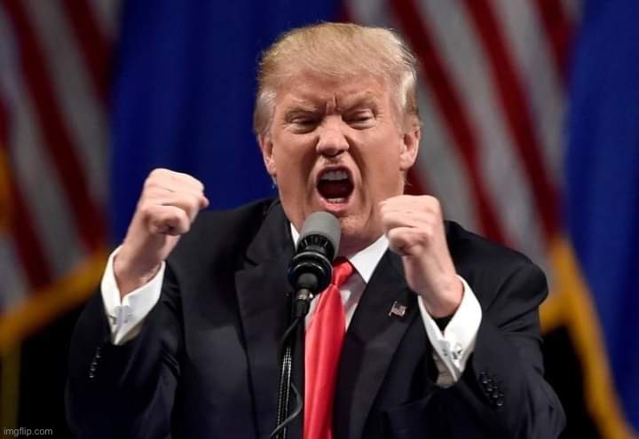 angry trump | image tagged in angry trump | made w/ Imgflip meme maker