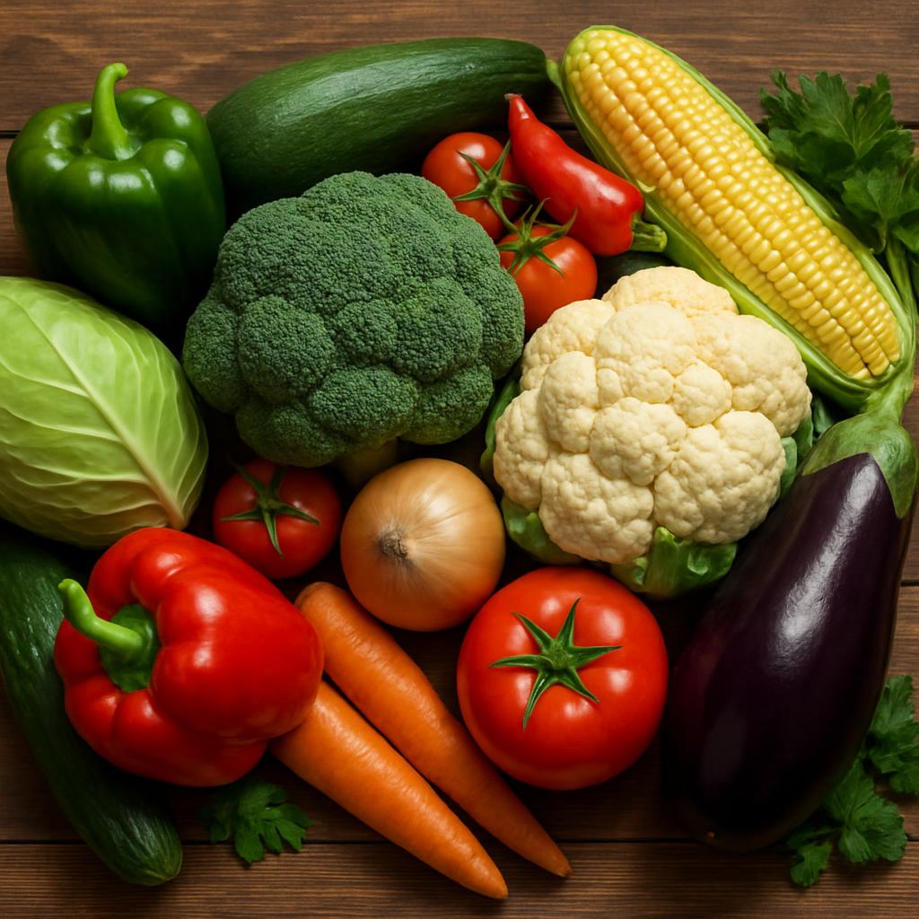 High Quality Vegetables Blank Meme Template