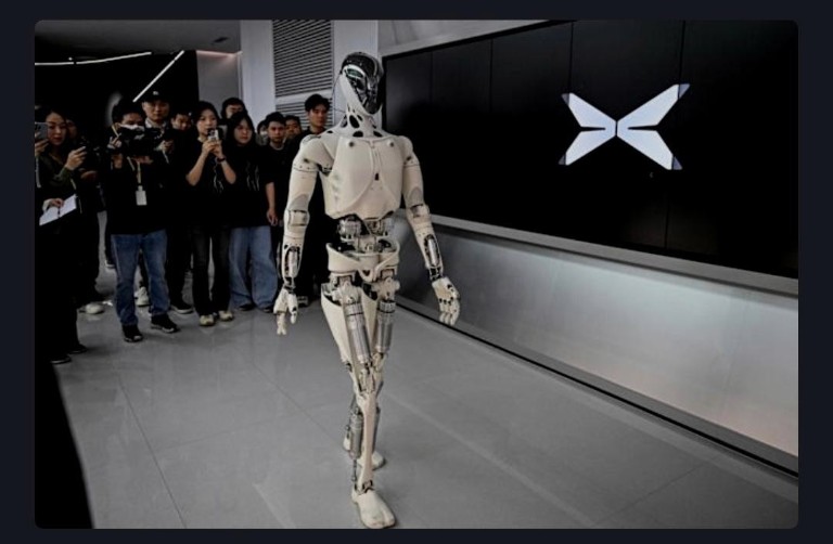 Tesla robot show off Blank Meme Template