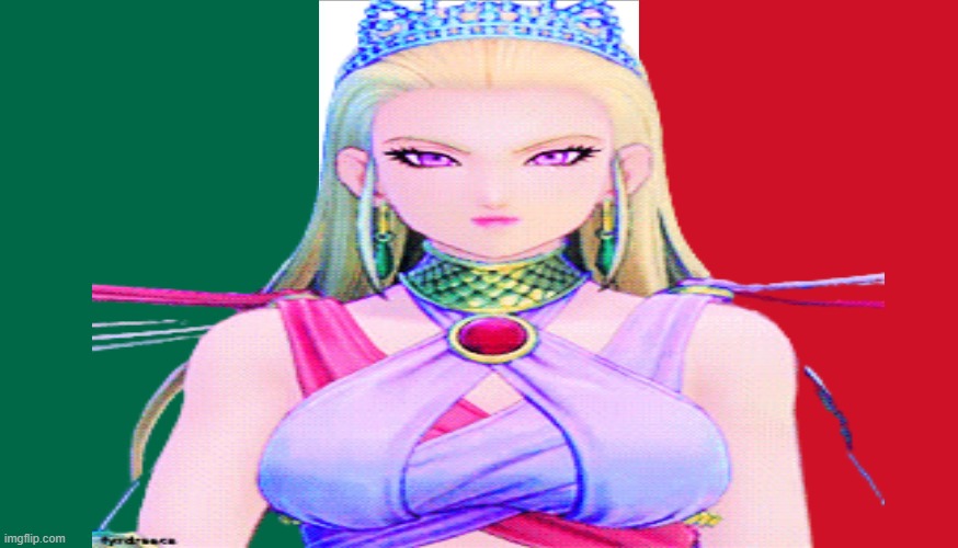 queen marina icon | image tagged in mexico flag,video games,jrpgs,dragon quest,icons,merpeople | made w/ Imgflip meme maker