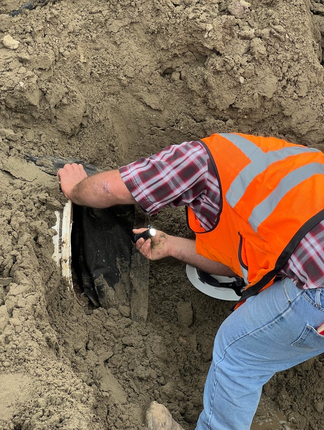 Down in a hole Blank Meme Template