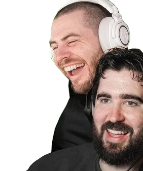 Nogla & Bald Terroriser Reacts Blank Meme Template