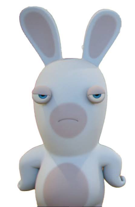 Rabbid sybau Blank Meme Template