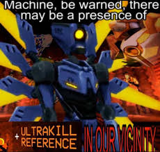 ultrakill reference Blank Meme Template