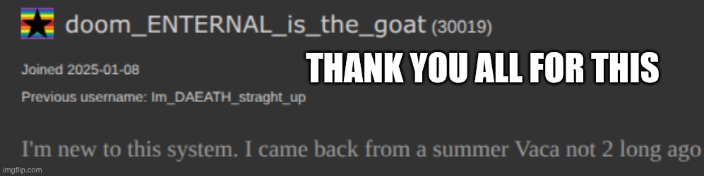 thank u | THANK YOU ALL FOR THIS | image tagged in thank you,thanks | made w/ Imgflip meme maker