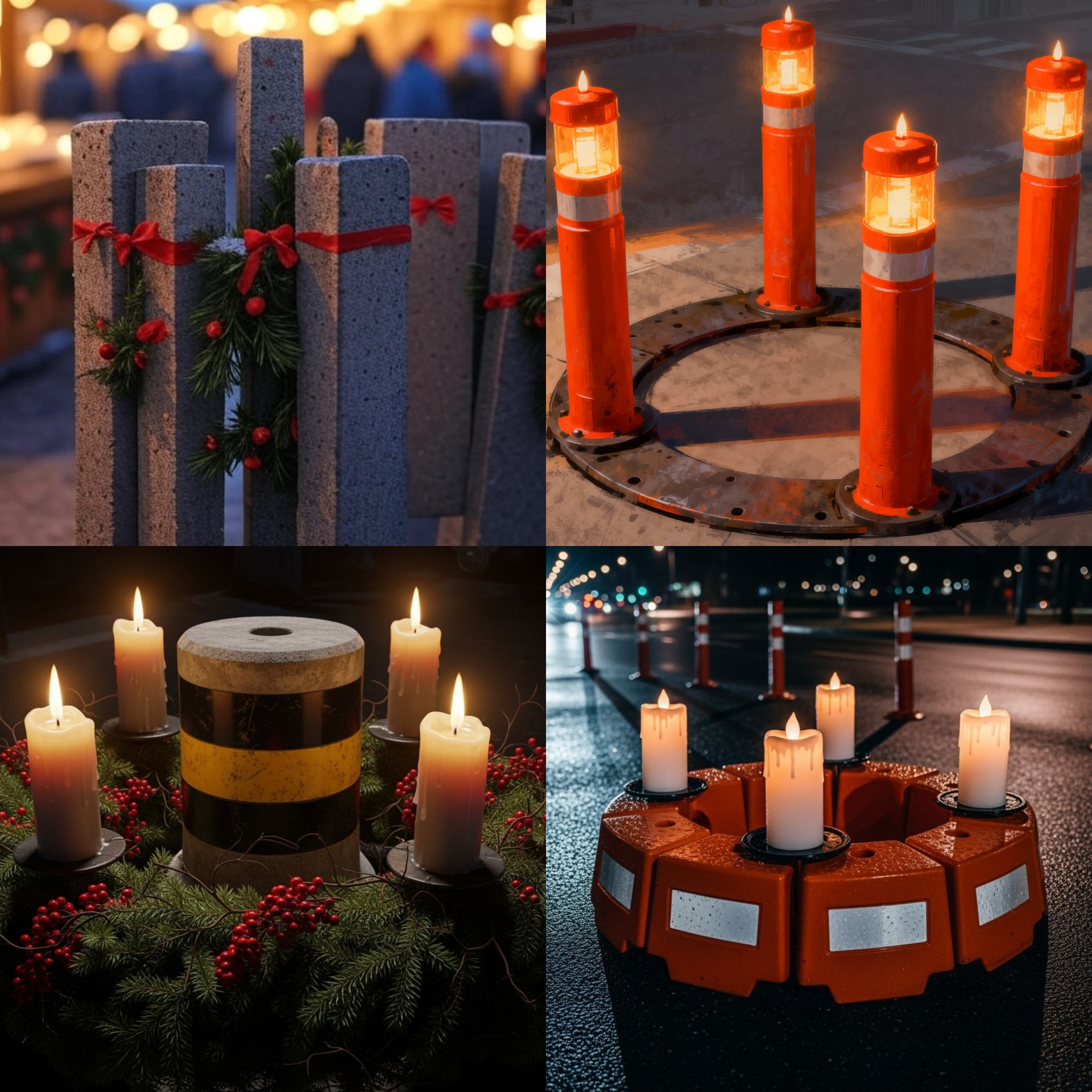 Deutscher Adventskranz 2025 Blank Meme Template