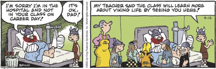 Hagar The Horrible | image tagged in comics | made w/ Imgflip meme maker