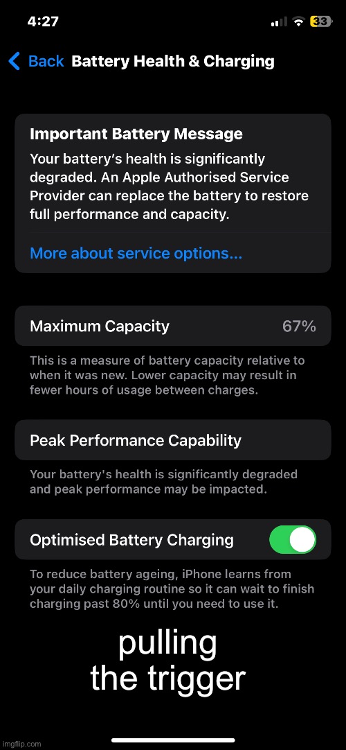 pulling the trigger | made w/ Imgflip meme maker