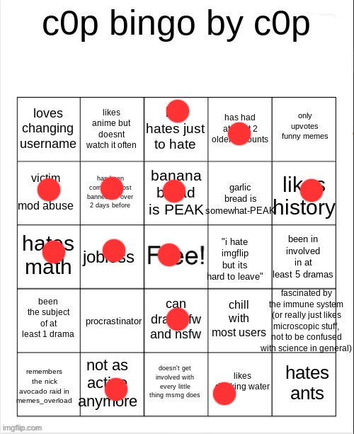 c0p bingo | image tagged in c0p bingo | made w/ Imgflip meme maker