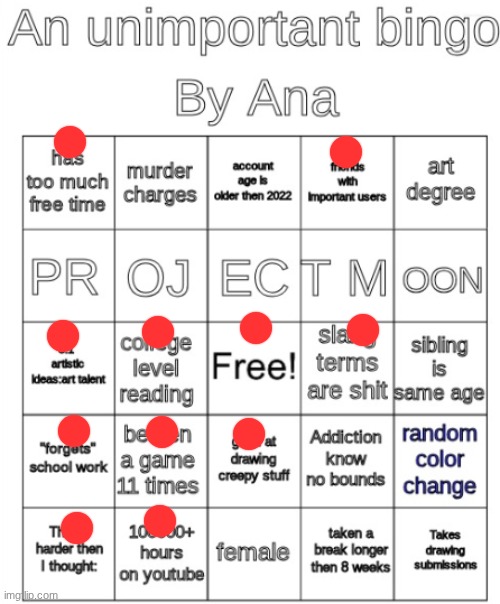 Anastasia/Hobo bingo for no reason | image tagged in anastasia/hobo bingo for no reason | made w/ Imgflip meme maker
