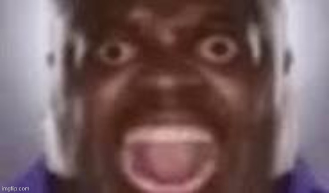 black guy screaming | image tagged in black guy screaming | made w/ Imgflip meme maker