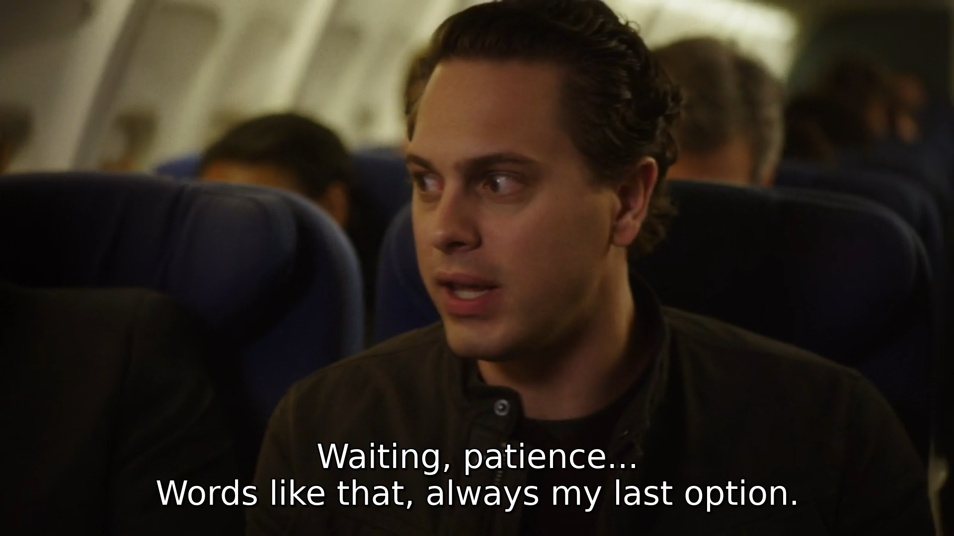 Waiting, patience, always my last option Blank Meme Template