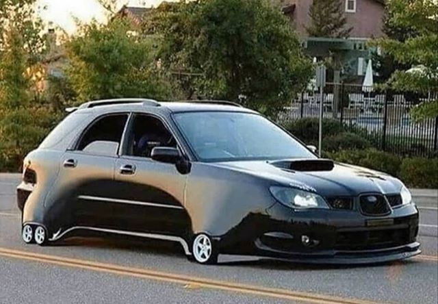 Subaru tiny wheels Blank Meme Template