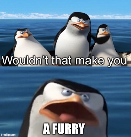 Wouldn’t that make you | A FURRY | image tagged in wouldn t that make you | made w/ Imgflip meme maker
