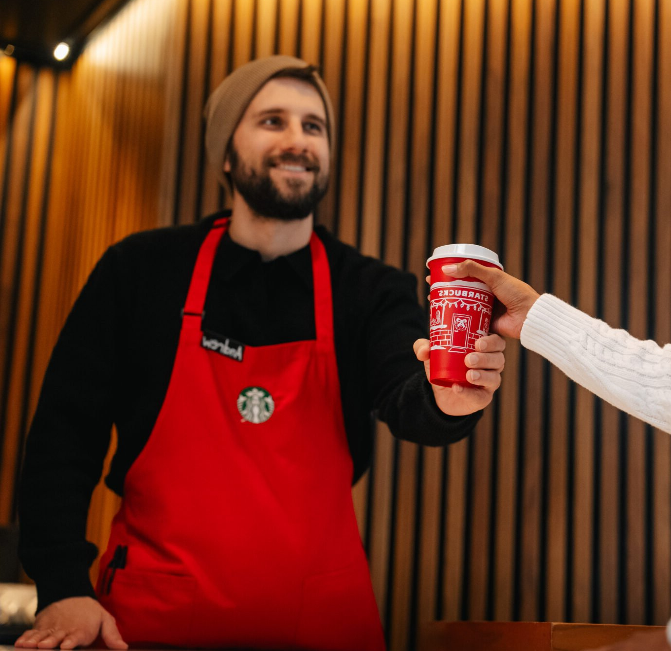 Starbucks red cup Blank Meme Template
