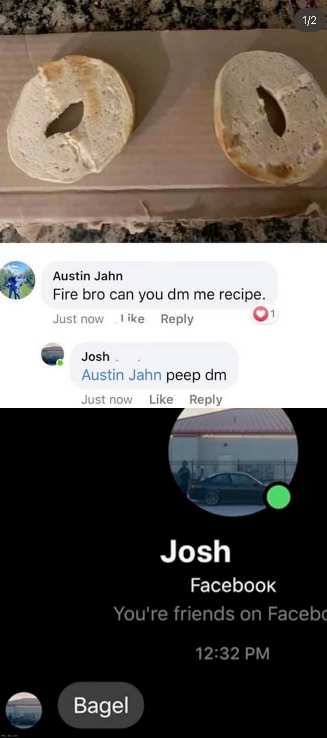 Bagel | made w/ Imgflip meme maker