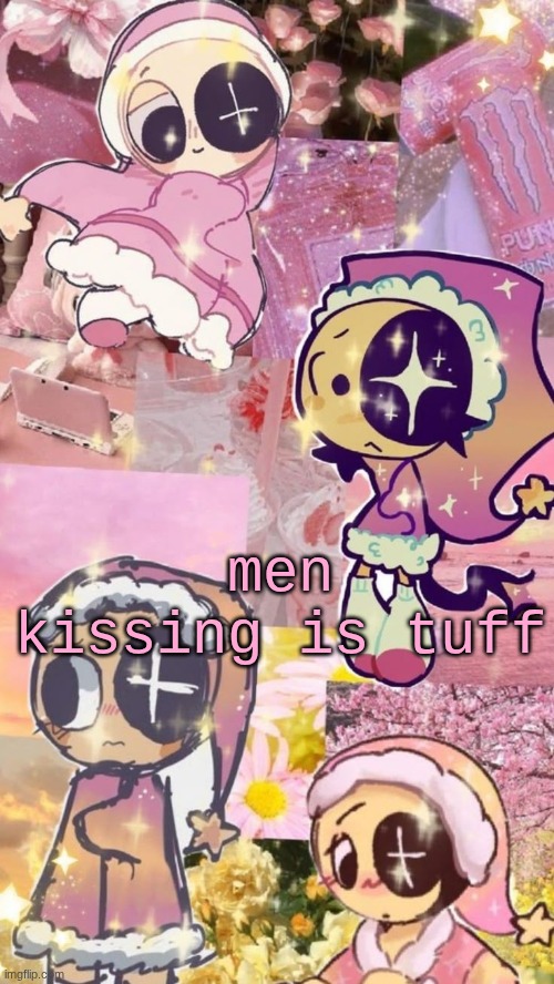 starry night | men kissing is tuff | image tagged in starry night | made w/ Imgflip meme maker