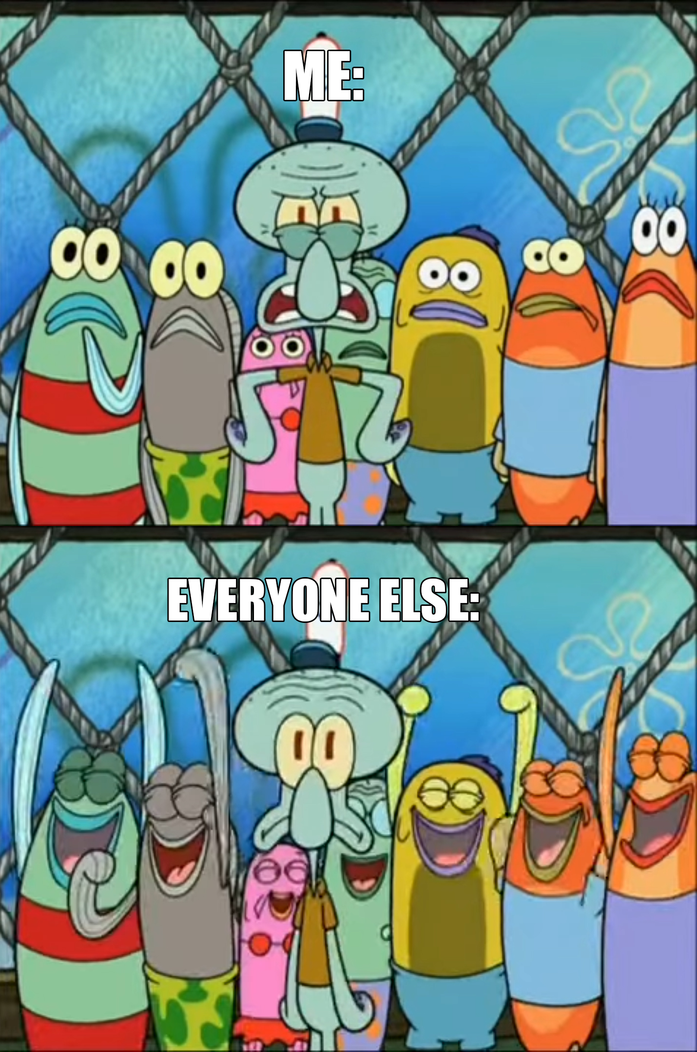 The Lonely Outlier Blank Meme Template