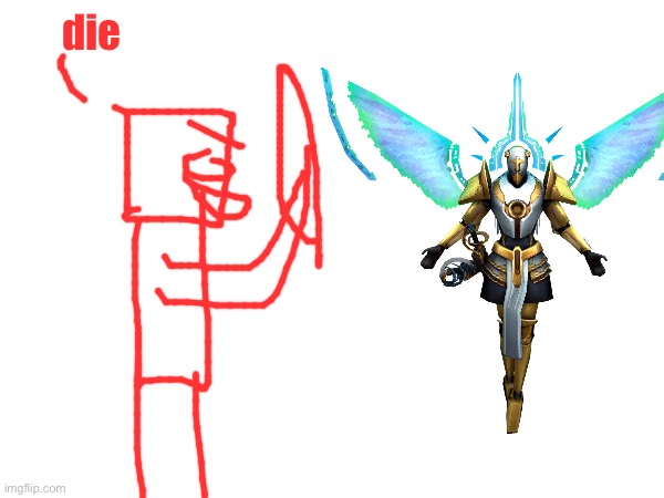 die | made w/ Imgflip meme maker
