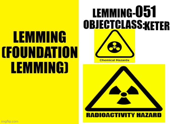 Lemming-051 Blank Meme Template