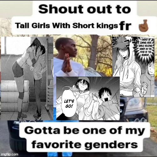 (I'm actually into girls younger and shorter than myself) | made w/ Imgflip meme maker