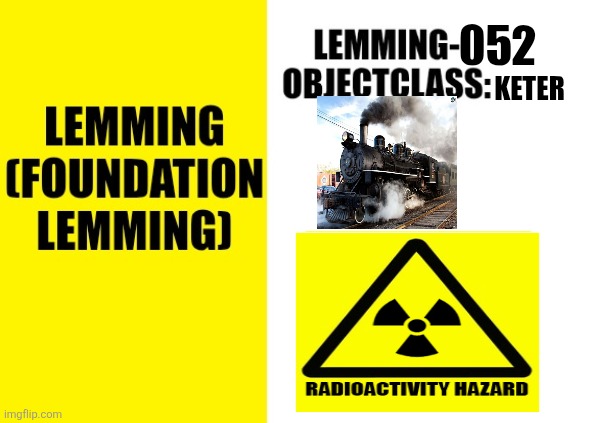 Lemming-052 Blank Meme Template