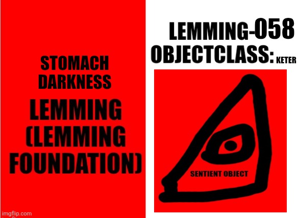 Lemming-058 Blank Meme Template