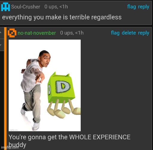 made w/ Imgflip meme maker