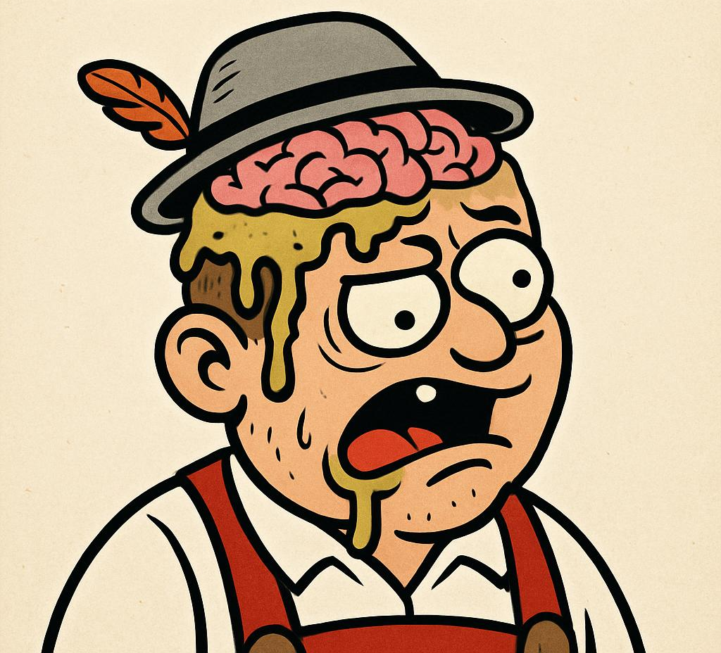 German Brainrot Blank Meme Template