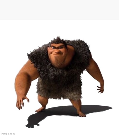 Neanderthal Blank Meme Template