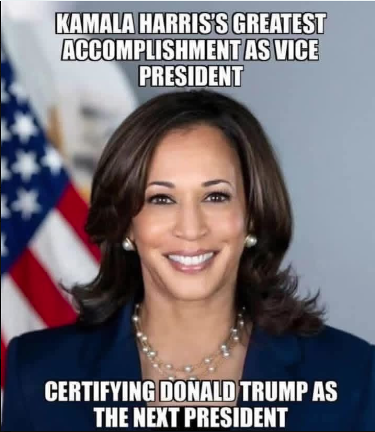 Kamala's greatest accomplishment Blank Meme Template