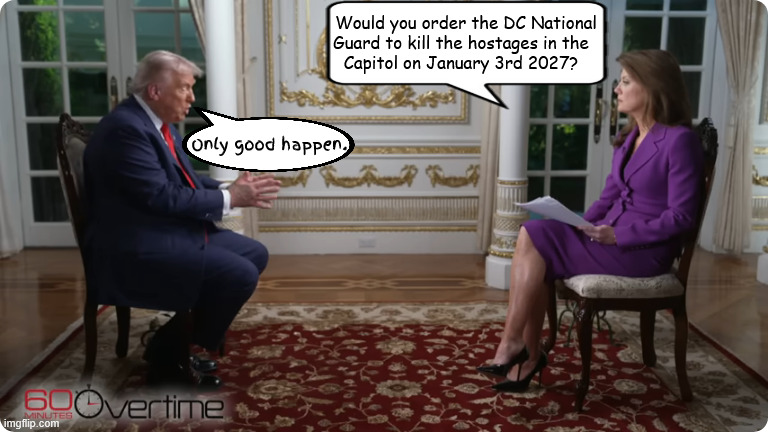 Antithetical everything | Would you order the DC National 
   Guard to kill the hostages in the            Capitol on January 3rd 2027? Only good happen. | image tagged in antithetical everthing,end of the road,non compos mentis,take the keys and football,maga madness | made w/ Imgflip meme maker
