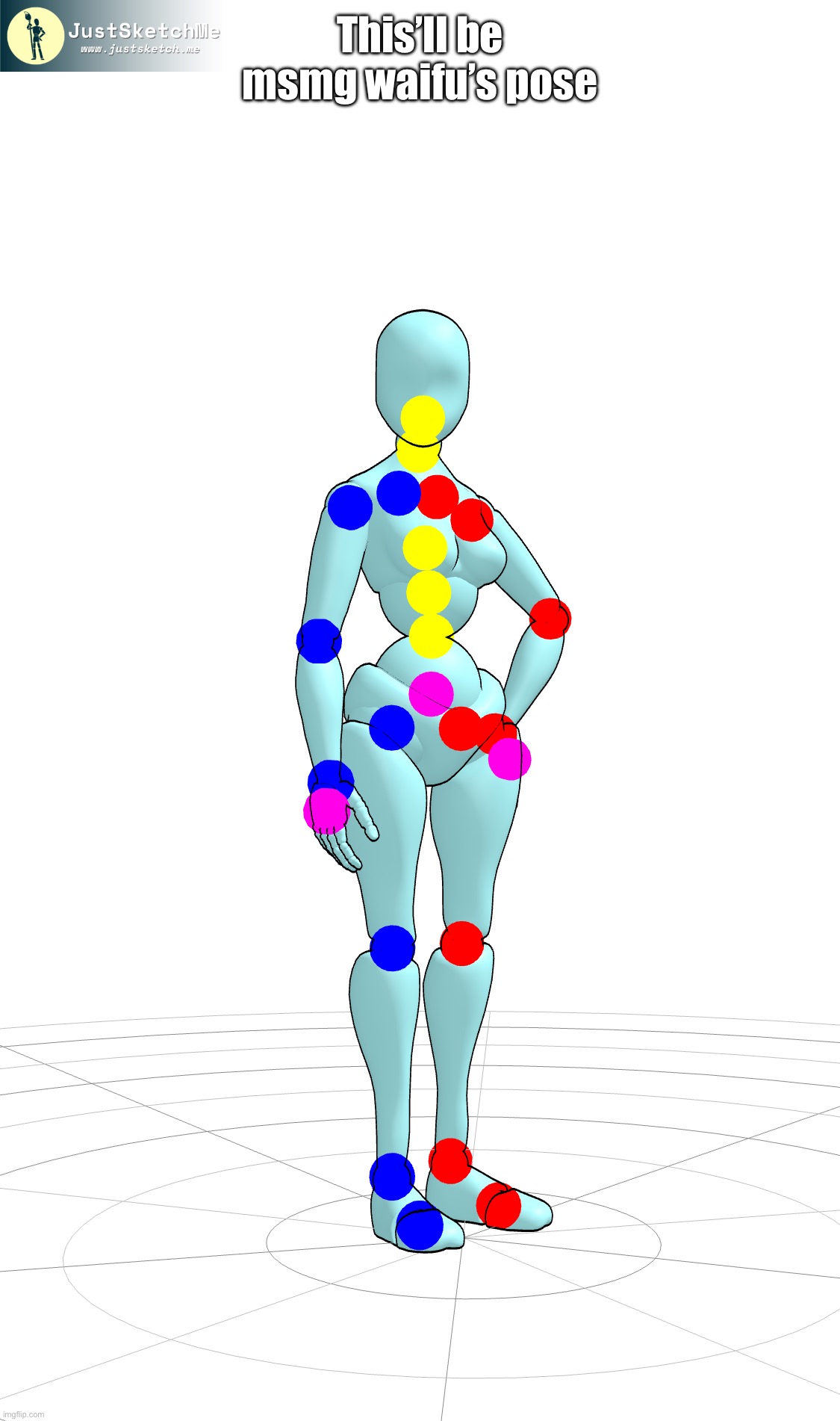 This’ll be msmg waifu’s pose | made w/ Imgflip meme maker