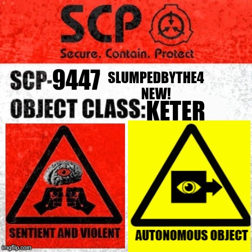 Scp-9447 Blank Meme Template