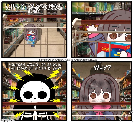 image tagged in supermarket,grocery store,shopping cart,touch,shock,ouch | made w/ Imgflip meme maker