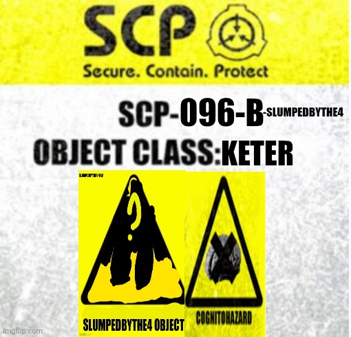 SCP-096-B-SLUMPEDBYTHE4 Blank Meme Template