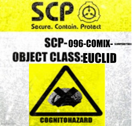 SCP-096-COMIX-SLUMPEDBYTHE4 Blank Meme Template